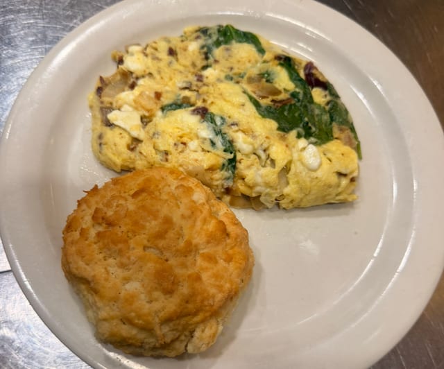Greek Omelette.