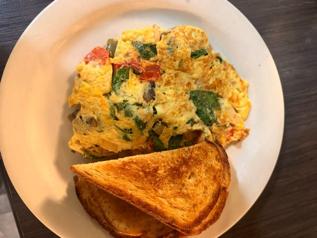 Pick of the Garden Omelette.