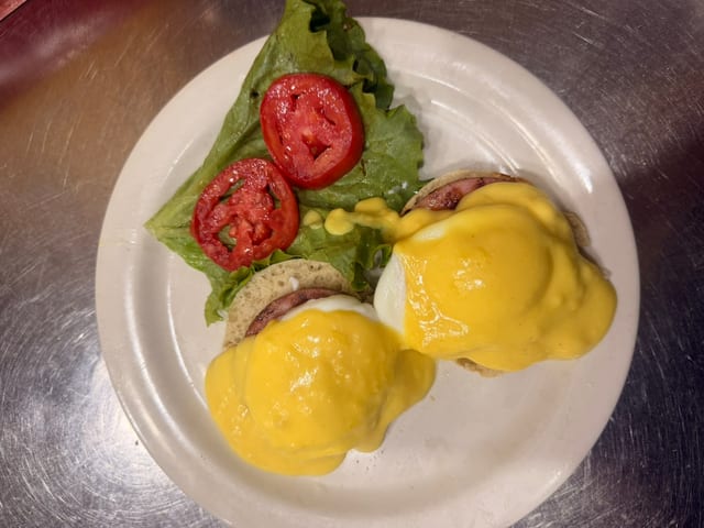 Eggs Benedict.