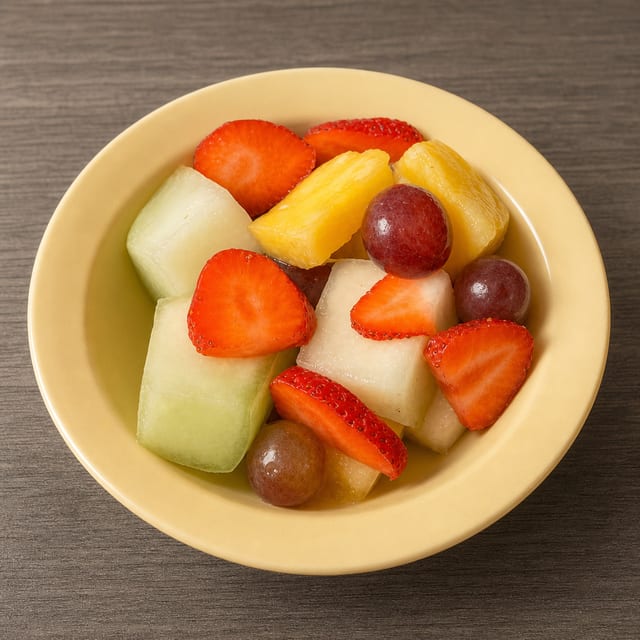 Fresh Fruit Salad.
